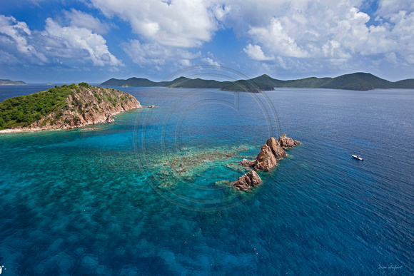 The Indians Aerial, BVI
