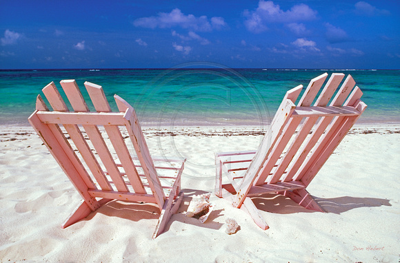 Pink Chairs, Anegada