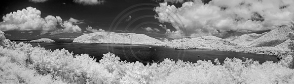 Maho Bay, St John Infrared Panoramic