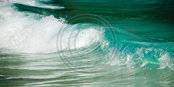 Wave at Botany Bay.  St. Thomas