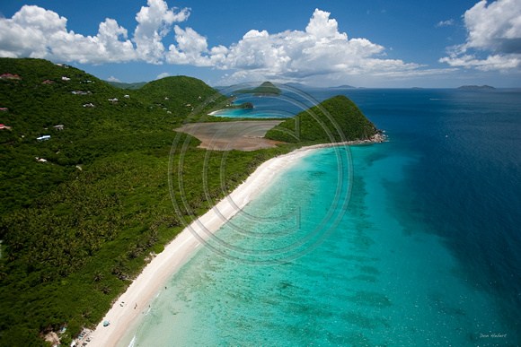 Long Bay Aerial, Tortola, BVI