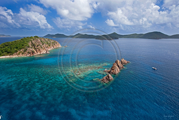 The Indians Aerial, BVI