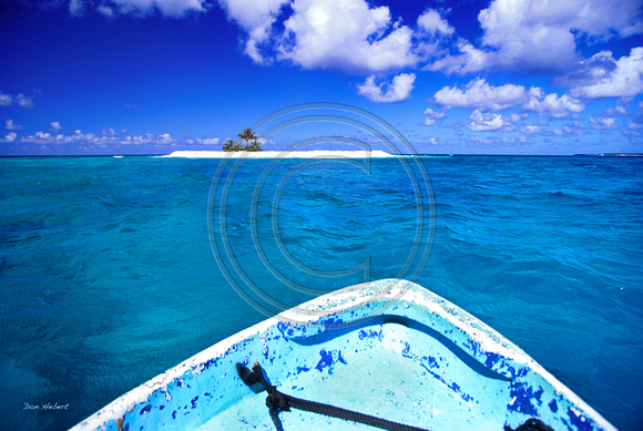 Bow of Boat, Palm Island, Anguilla