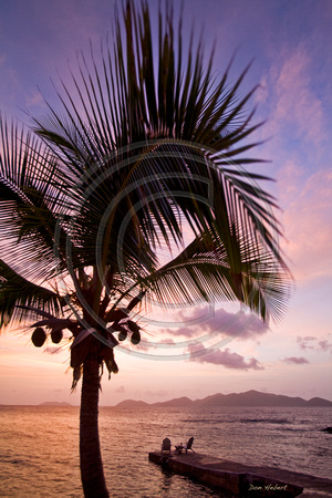 Sunset at Gun Point.  Tortola, BVI